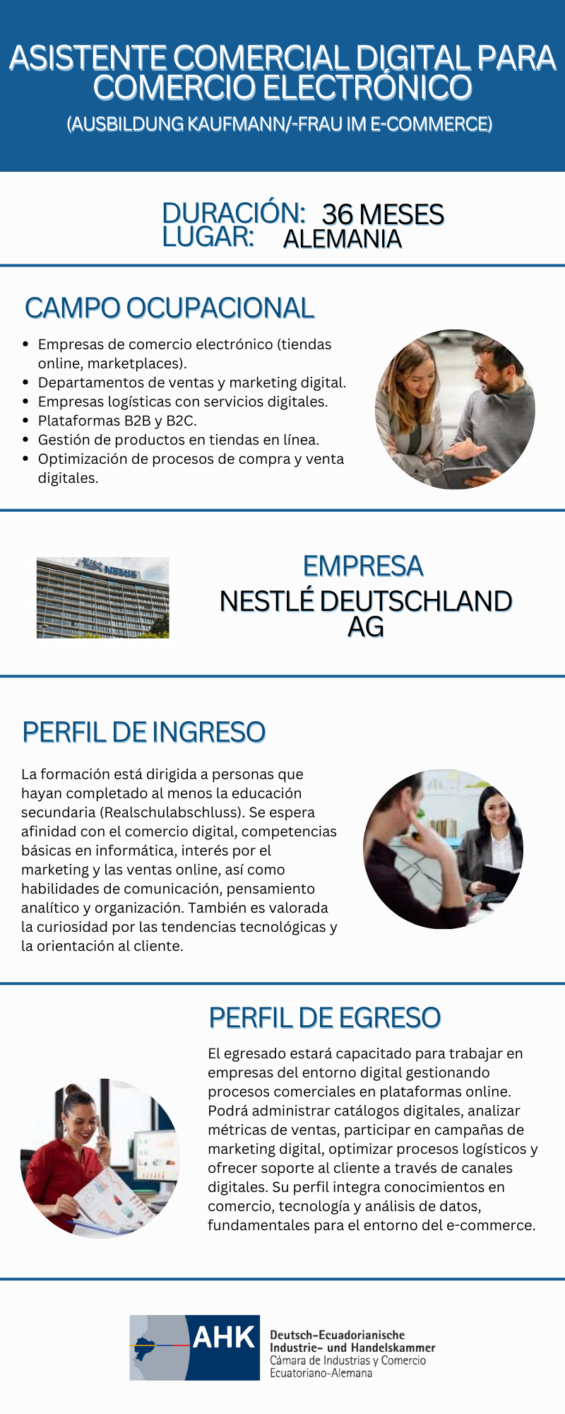 Asistente comercial digital para comercio electrónico
