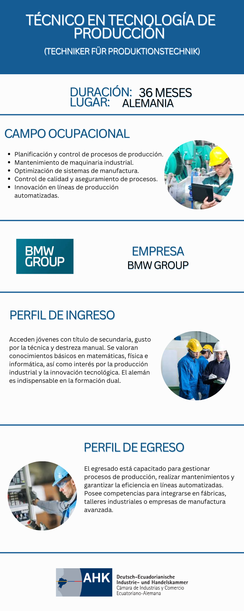 Técnico en Tecnología de Producción